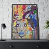 93830-195.jpg Beautiful Street Art Framed Poster