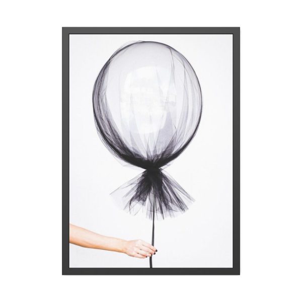 93830-196.jpg Hand and Balloon Framed Poster