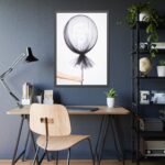 Hand and Balloon Framed Poster - Image 3