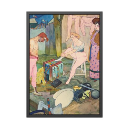 Le Cirque Corvi by Georges de Feure Framed Poster