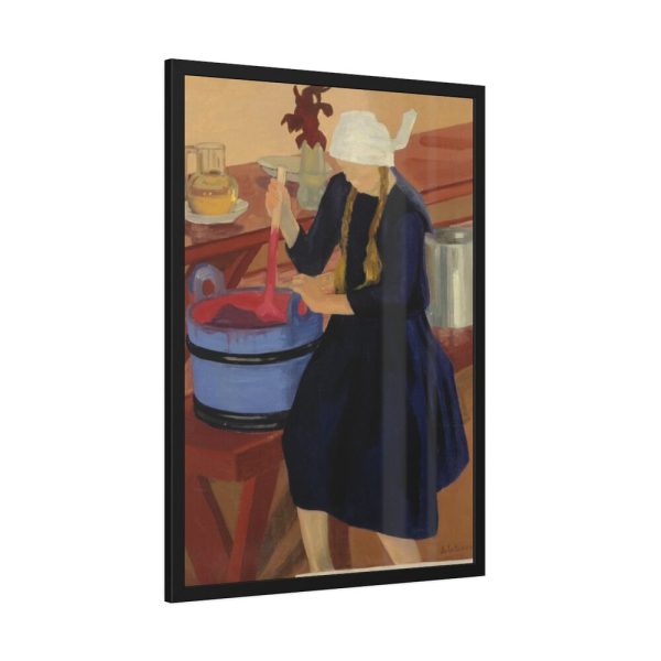 93830-221.jpg Puolukansurvoja Juho Rissanen Framed Poster