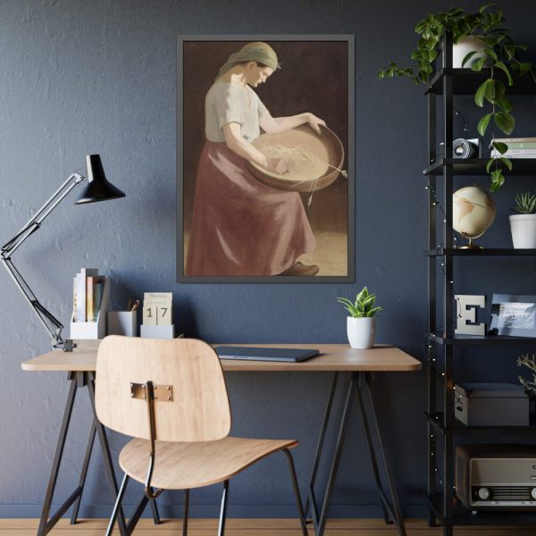 93830-226.jpg Sieving Juho Rissanen Framed Poster