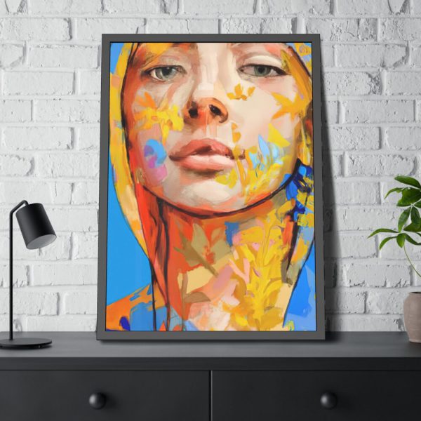 93830-23.jpg Woman in Art Framed Poster