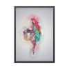 93830-236.jpg Parrot and Colors Framed Poster