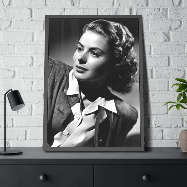 93830-3.jpg Ingrid Bergman Star Movie Framed Poster