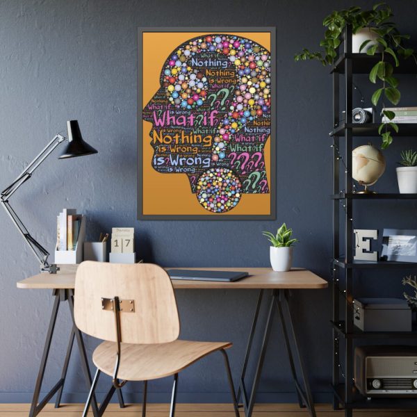 93830-30.jpg Nothing Wrong Paradox Framed Poster