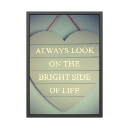 Encouragement Quote Framed Poster
