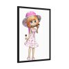 93830-37.jpg Little Girl Framed Poster
