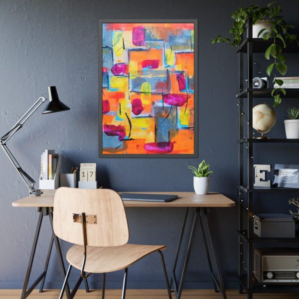 93830-50.jpg Watercolors Palette Framed Poster