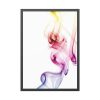 93830-68.jpg Colorful Smoke Framed Poster