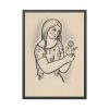 93831-156.jpg Girl With a Flower by Mikuláš Galanda Framed Poster