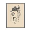 93831-168.jpg Woman and Flower by Mikuláš Galanda Framed Poster