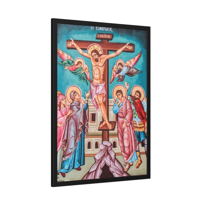 Jesus Christ Crucifixion Framed Canvas - Image 6