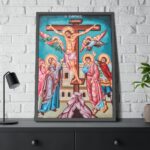 Jesus Christ Crucifixion Framed Canvas - Image 8