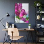 Purple Tulip Framed Poster - Image 7