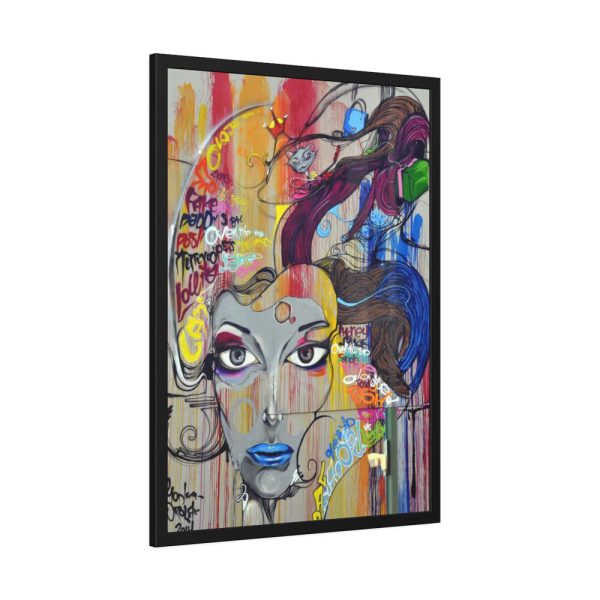 93831-193.jpg Beautiful Street Art Framed Poster