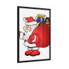 93831-201.jpg Santa Claus Framed Poster
