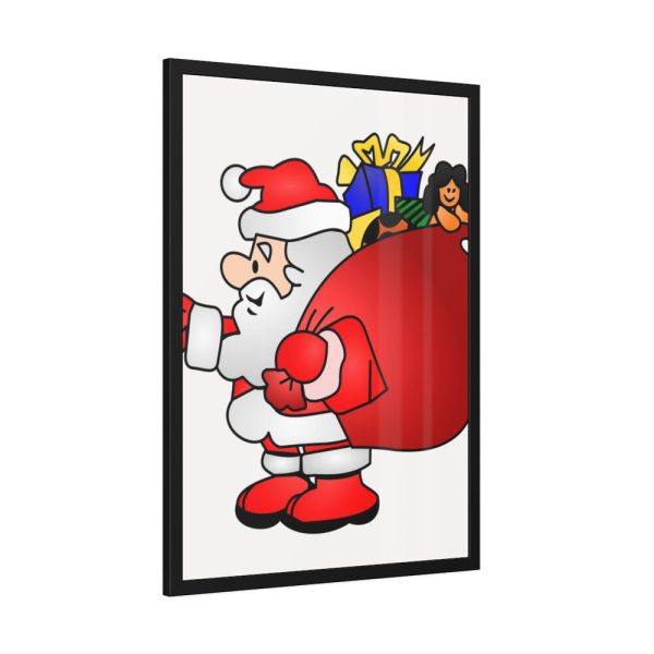 93831-201.jpg Santa Claus Framed Poster