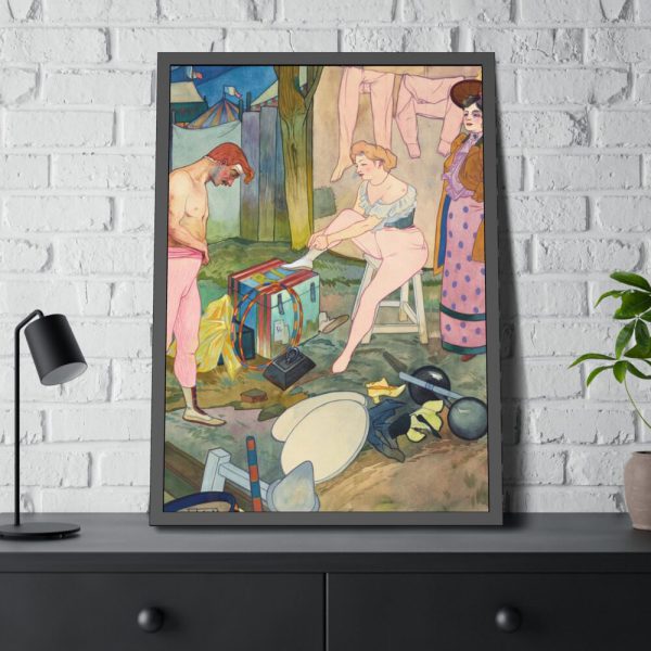 93831-215.jpg Le Cirque Corvi by Georges de Feure Framed Poster