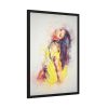 93831-233.jpg Colorful Portrait Girl Framed Poster