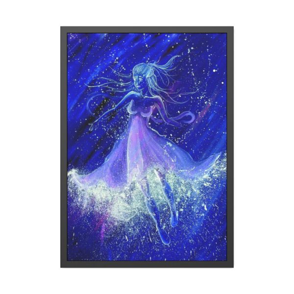93831-40.jpg Stars Girl Framed Poster