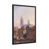93831-45.jpg Cityscape Painting Framed Poster
