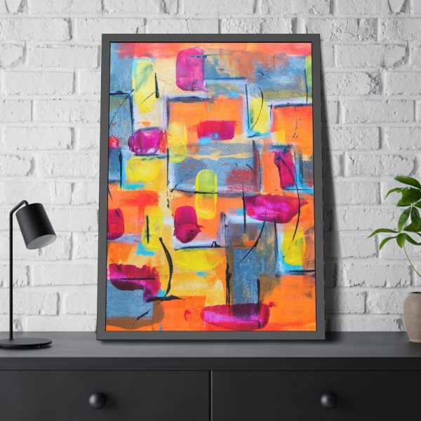 93831-51.jpg Watercolors Palette Framed Poster