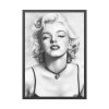 93831-52.jpg Marilyn Monroe Picture Drawing Framed Poster