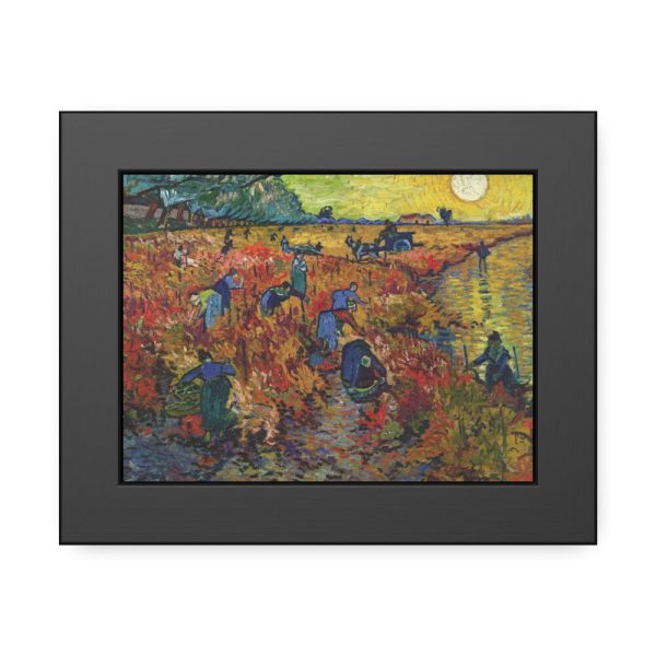 93836-16.jpg Vincent van Gogh's The Red Vineyard Framed Poster