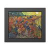 93838-4.jpg Vincent van Gogh's The Red Vineyard Framed Poster