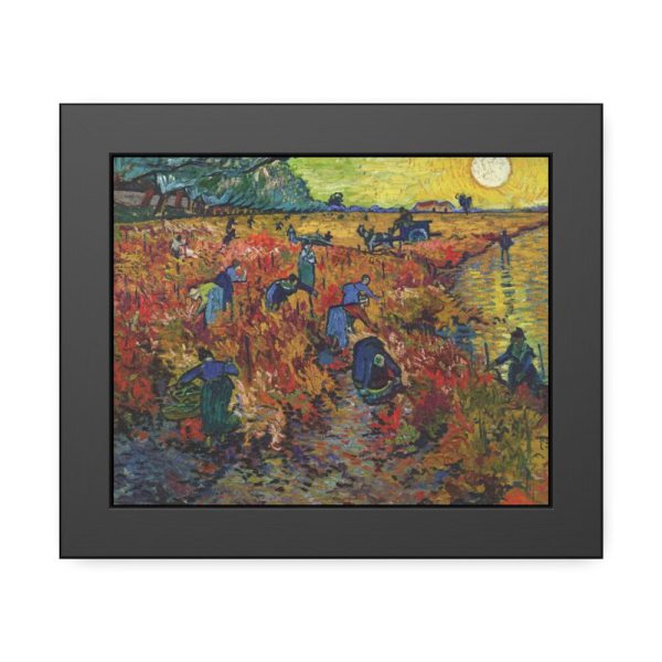93838-4.jpg Vincent van Gogh's The Red Vineyard Framed Poster