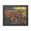 93840-4.jpg Vincent van Gogh's The Red Vineyard Framed Poster