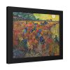 93840-5.jpg Vincent van Gogh's The Red Vineyard Framed Poster