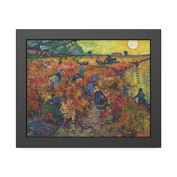 93841-4.jpg Vincent van Gogh's The Red Vineyard Framed Poster