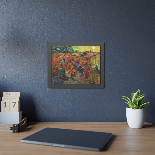 93841-6.jpg Vincent van Gogh's The Red Vineyard Framed Poster