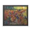 93844-4.jpg Vincent van Gogh's The Red Vineyard Framed Poster