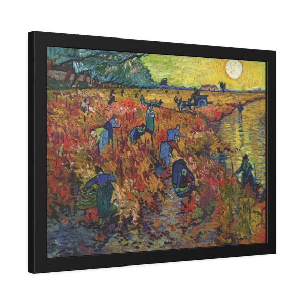 93846-5.jpg Vincent van Gogh's The Red Vineyard Framed Poster