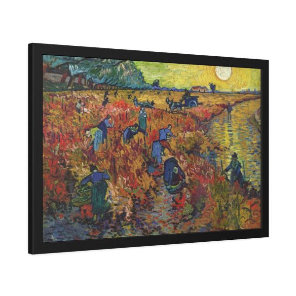 93848-5.jpg Vincent van Gogh's The Red Vineyard Framed Poster