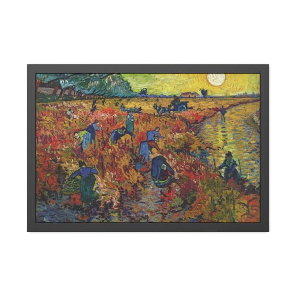 93849-4.jpg Vincent van Gogh's The Red Vineyard Framed Poster