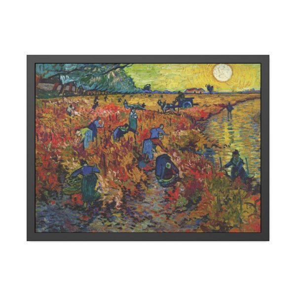 93850-4.jpg Vincent van Gogh's The Red Vineyard Framed Poster