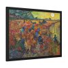 93850-5.jpg Vincent van Gogh's The Red Vineyard Framed Poster