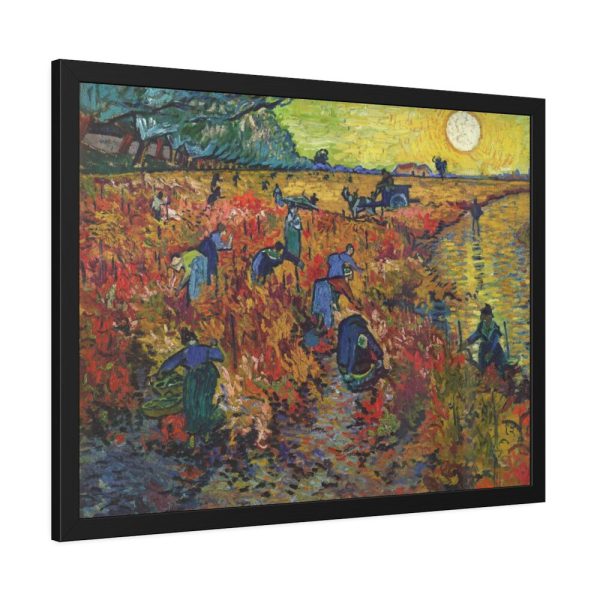 93851-5.jpg Vincent van Gogh's The Red Vineyard Framed Poster
