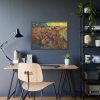 93851-6.jpg Vincent van Gogh's The Red Vineyard Framed Poster