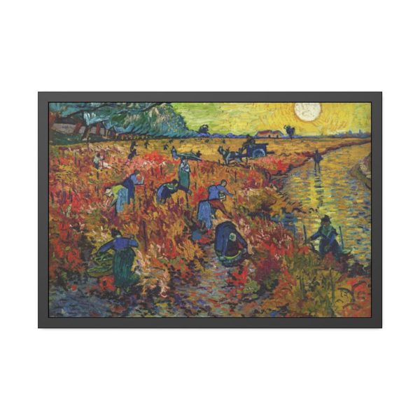 93853-4.jpg Vincent van Gogh's The Red Vineyard Framed Poster