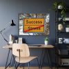 93854-10.jpg Sign for Work Framed Poster