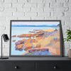 Calanque des Antibois by Henri-Edmond Cross Framed Poster