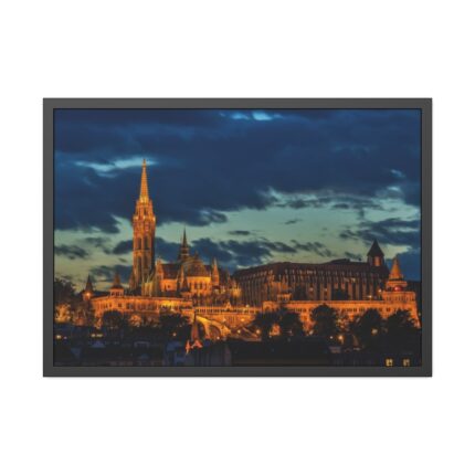 St. Matthew's Church Budapest Framed Poster