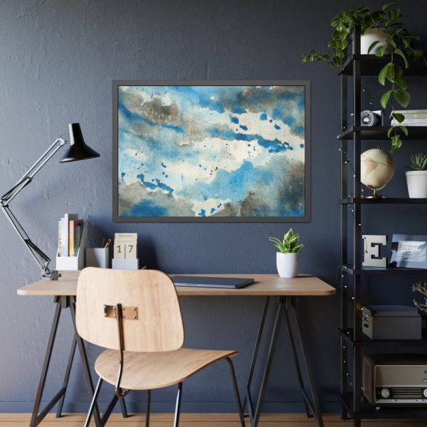 93854-138.jpg Abstract Watercolor Framed Poster