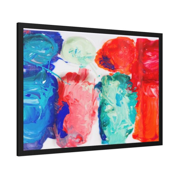 93854-141.jpg Colorful Wells Framed Poster