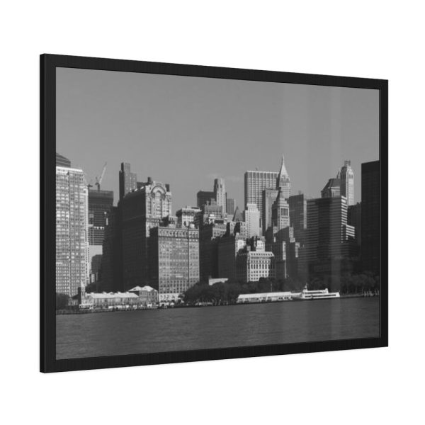 93854-145.jpg Lower Manhattan Skyline Framed Canvas